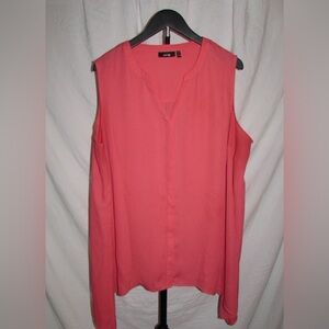Apt. 9 Women's Sleeveless Coral Blouse